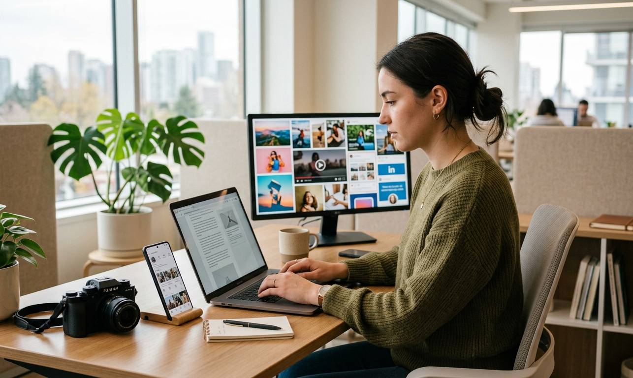 Création contenu marketing digital