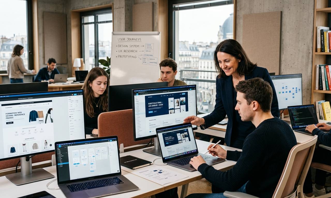Pourquoi The BRIDGE École-Entreprise est n°1 dans la formation webdesigner en France